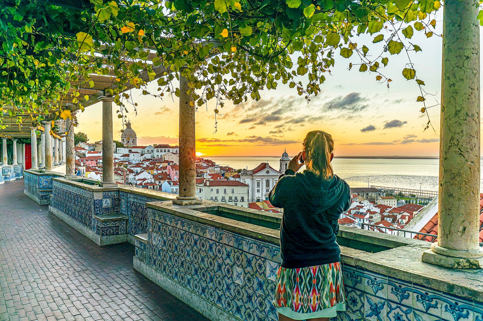 Miradouro Santa Luzia Lisboa