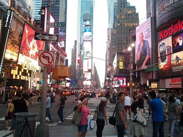 Times Square noite