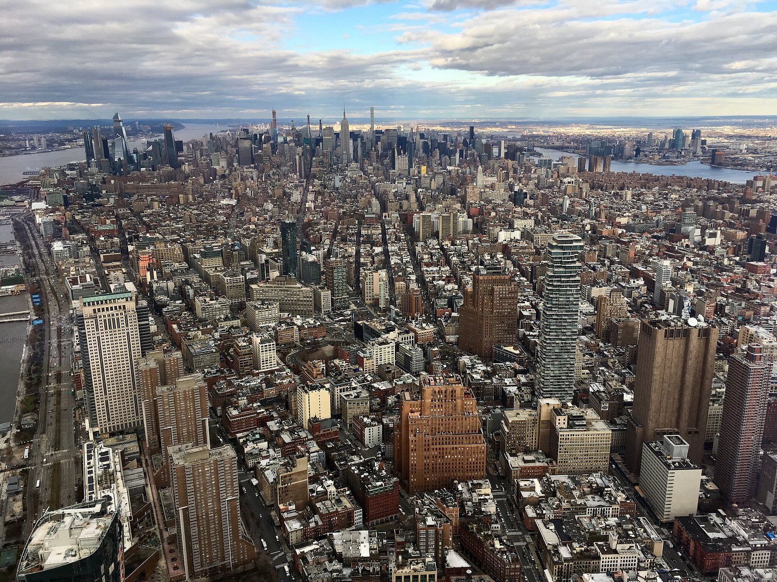 NYC skyline do alto